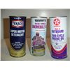 Image 1 : Texcao & Wynns Snowmobile Oil Tins Full Pints (3)