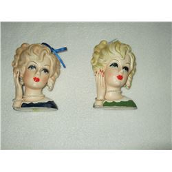 Lady Head Vases