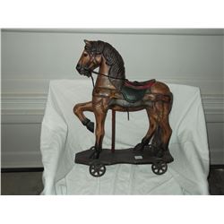 Wooden Carousel Horse