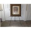 Image 1 : Vintage Print / Wrought Iron Easel