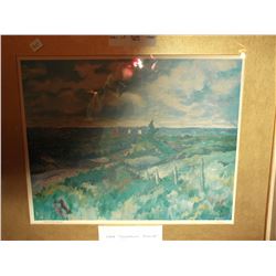 Watercolor Print "Sask Parklands" W. Perehudoff