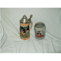 German Beer Steins (2)