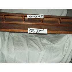 Oak Shelf 43" x 13"