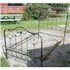 Image 1 : 48" Wrought Iron Bed and Rails