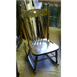 Nursing Rocker refinished and re-glued