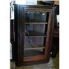 Image 1 : Corner Cupboard w / bevelled Glass 52" high 35" corner - corner
