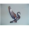 Image 1 : Chrome Swan Hood Ornament (large)