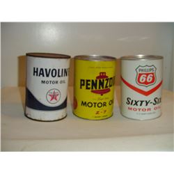 Qt Oil Tins 2 Full