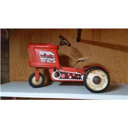 Midwester Peddle Tractor Red Original Tear Drop Pedals