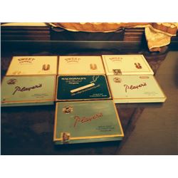 Flat 50 Tobacco Tins lot of 7