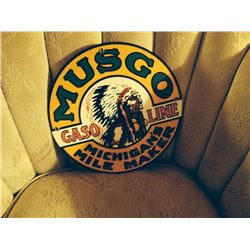 Musgo Porcelin Pump Plate