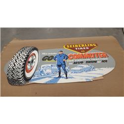 Seiberling Tires Paper Advertising (X 2)