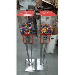 Bubble Gum Machines 25 cent w/Keys (X 2)