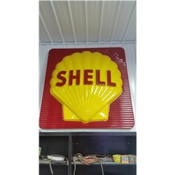 Shell Sign 1953 First Plastic Sign