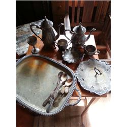 Silver Serving Set