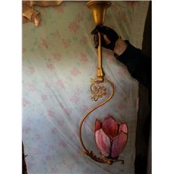 Hanging Lamp Fixture Tulip Design