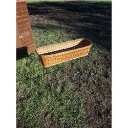 Wicker Plant Stand