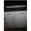 Image 1 : White Primitive Cabinet