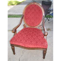 Ornate Captian Sitting Chair