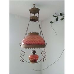 Early Red Cranberry Hanging Lamp