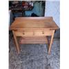 Image 1 : 1/4 Cut Oak Secretary w/ Pullout Leaf