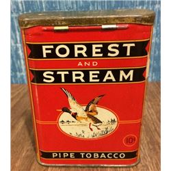 Forest & Stream Pocket Tobacco Tin