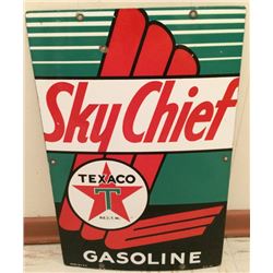 1951 Porcelin Texaco Sky Chief Sign