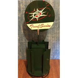 BA British American Counter Map Holder Display