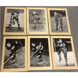 6 Beehive Hockey Photos Various Teams 1933-45