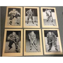 6 Beehive Hockey Photos Montreal Canadiens 1933-45