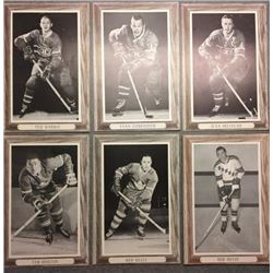 6 Beehive 1960 Hockey Photos w/ Beliveau