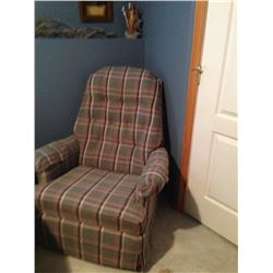 Vintage Colonail Rocker Detachable Back 1950's