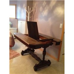 1940's Gate Leg Oak Table Original