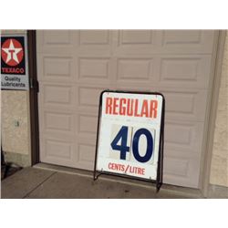 Gas Station Price Rack