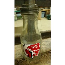 Red Indian Oil Bottle 1 qt.
