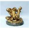 Image 1 : RAPHAEL CHARLES PEYRE (1872-1949) French school. "Festival Bound." An important gold patinated br…