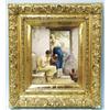 Image 1 : Kunst Gringl Gunst. A rare antique Austrian porcelain plaque, handpainted by Groner with a Greek …