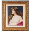 Image 1 : A large antique German K.P.M. porcelain plaque. Of rectangular form, hand painted with the bust o…