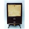Image 1 : ART DECO - O.PERSAY. A fine French mahogany and citrus wood dropfront secretary cabinet. Parchmen…