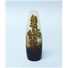 Image 1 : ART NOUVEAU - EMILE GALLE. A fine French miniature cameo glass vase. The oviform body decorated i…
