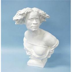 After JEAN-BAPTISTE CARPEAUX (1827-1875) French school. "Pourquoi Naitre Esclave." An early 20th …