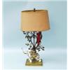 Image 1 : An antique French gilt bronze and Samson porcelain table lamp in form of elephant figure as an in…