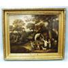 Image 1 : WILLIAM REDMORE BIGG (1755-1828) English school. "The Higger's Cart Collecting Poultry." A large …