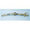 Image 1 : An important Austro-Hungarian pearl and amethyst inlaid gilt silver cavalry officer's saber. The …