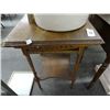Image 1 : Carved Mahogany End Table