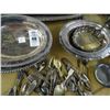 Image 2 : Lot of Silverplate Serviceware