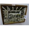 Image 1 : Framed Artist Signed Grocery Print