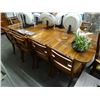 Image 1 : Mahogany Dining Room Table w/8 Chairs & China Hutch
