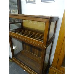 Mahogany Cane Cabinet