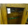 Image 2 : Oak Gun Cabinet w/Keys